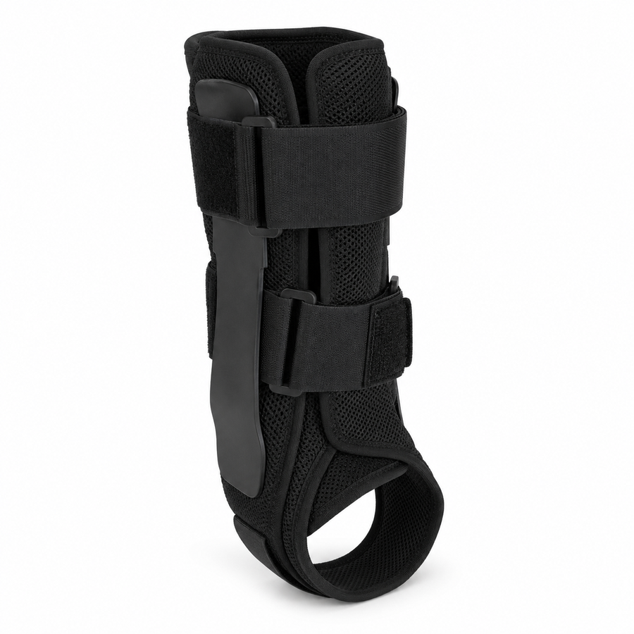 DeepTireh Adjustable Ankle Brace Stabilizer with Cross Compression Straps