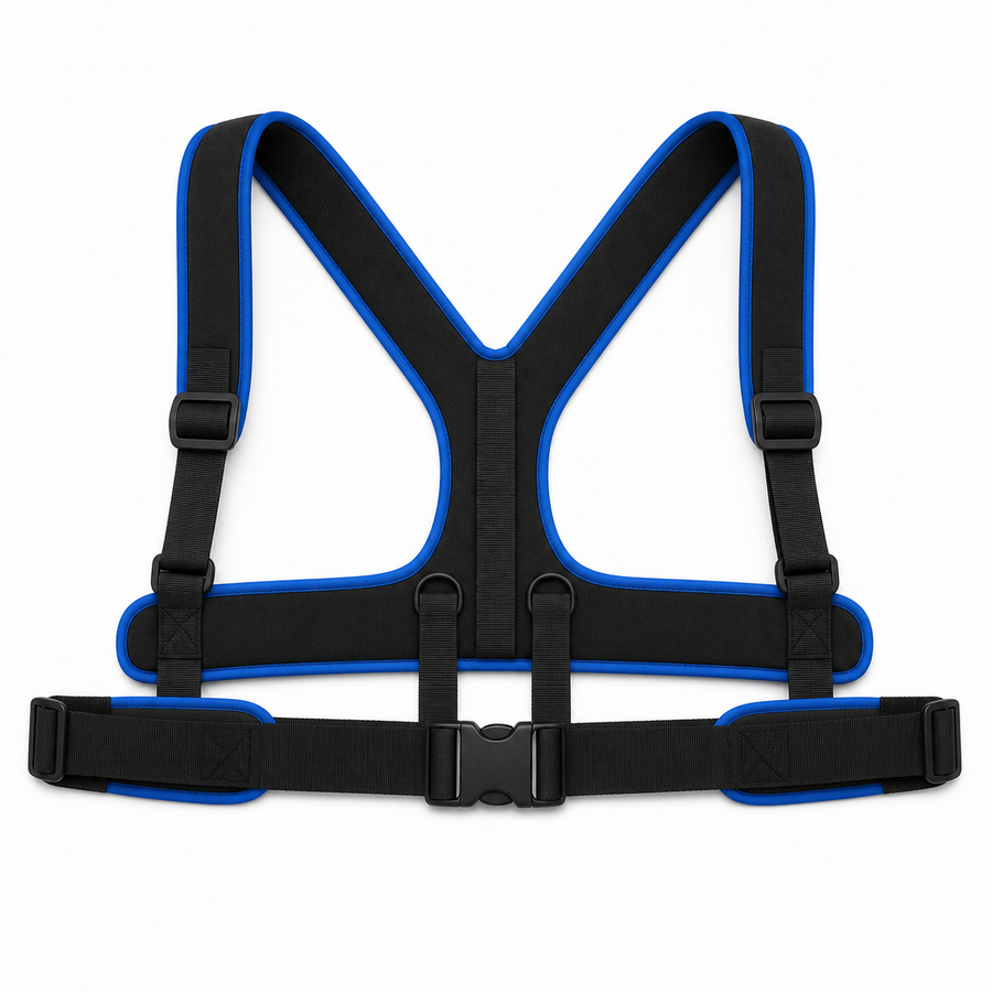 DeepTireh Adjustable Wheelchair Positioning Harness for Chest & Torso Support