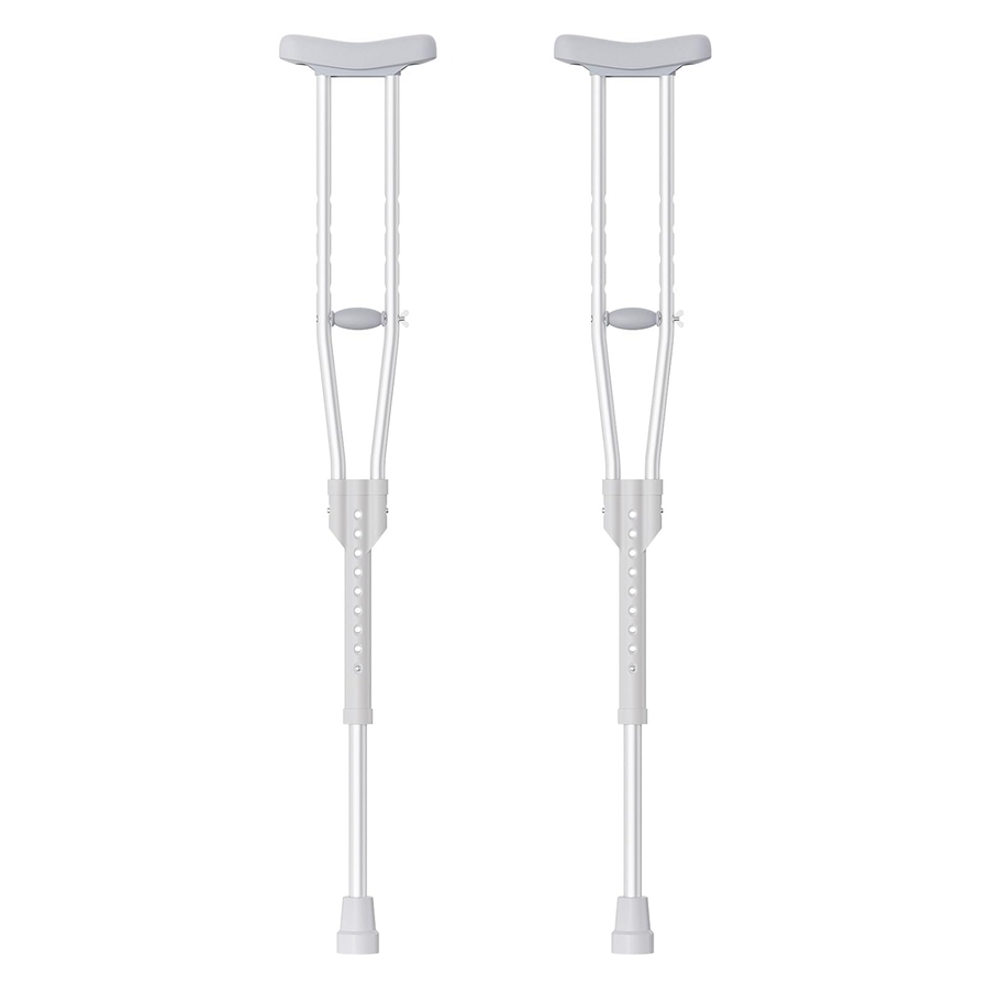 DeepTireh Underarm Crutches with Comfort Pads | NFC Ready